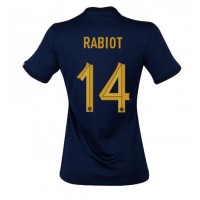 Frankreich Adrien Rabiot #14 Heimtrikot Frauen WM 2022 Kurzarm